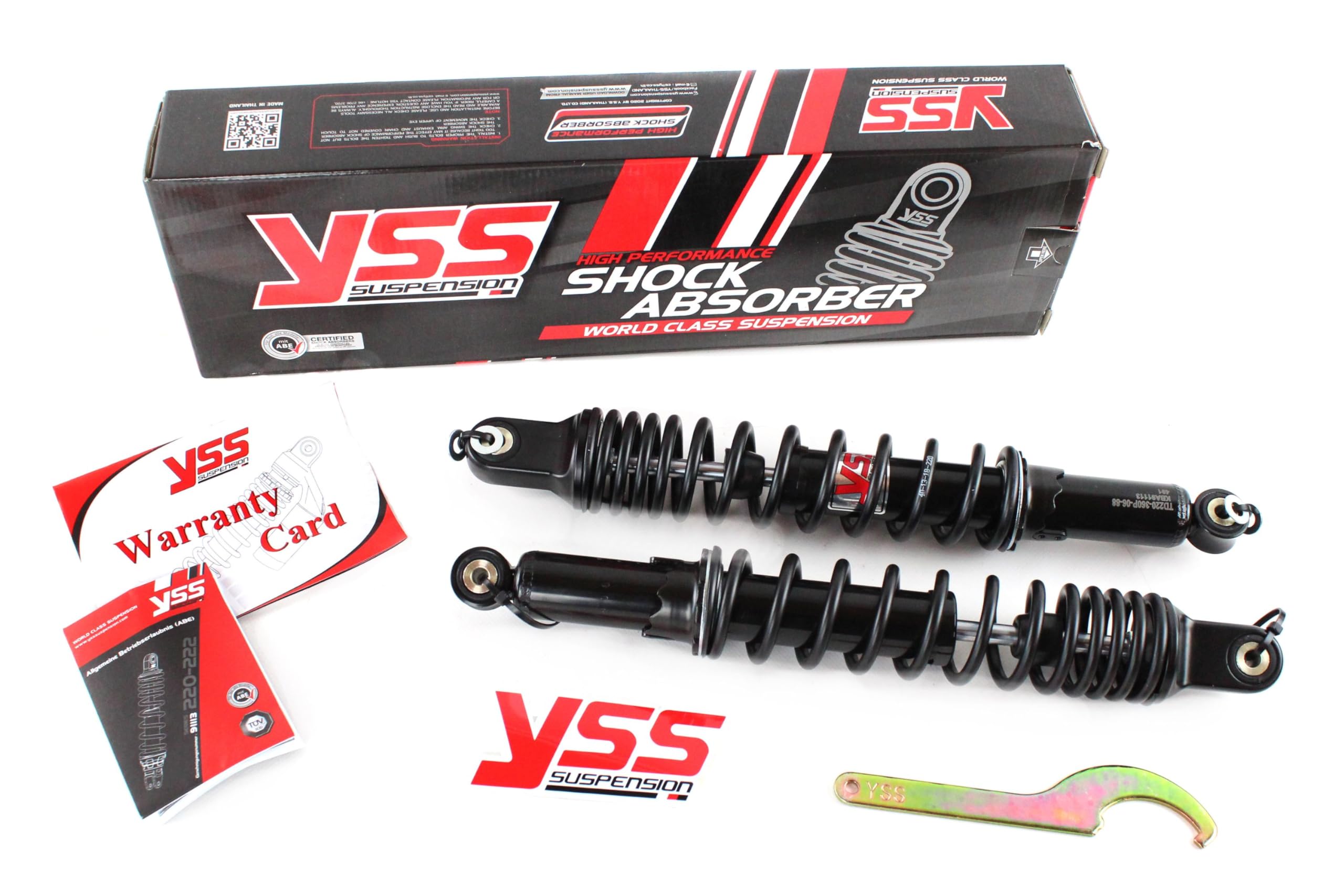 Stoßdämpfer Set YSS Twin PRO-X 360mm für Simson S50, S51, S53, SR 50