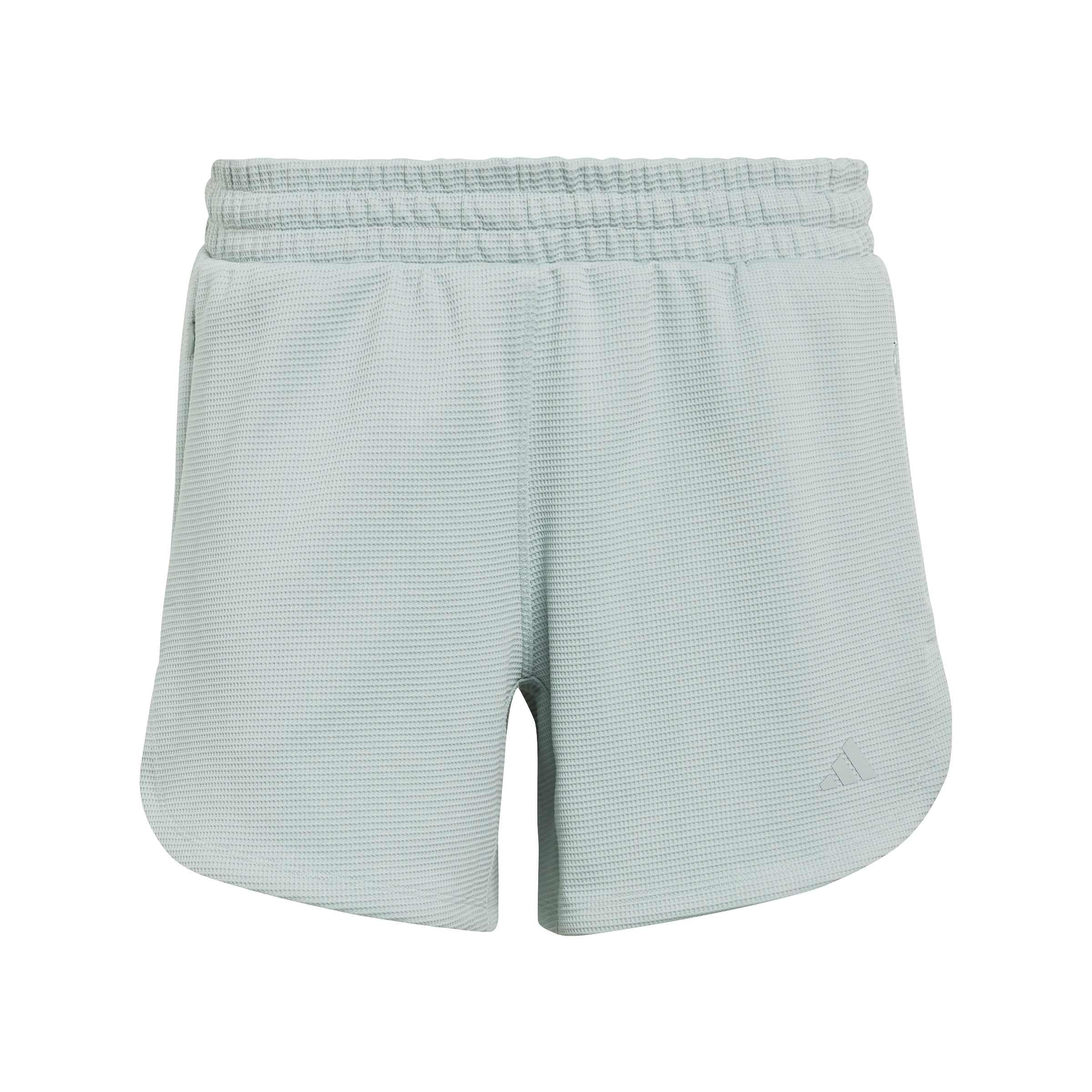adidas Women's Pacer Workout Waffle Shorts