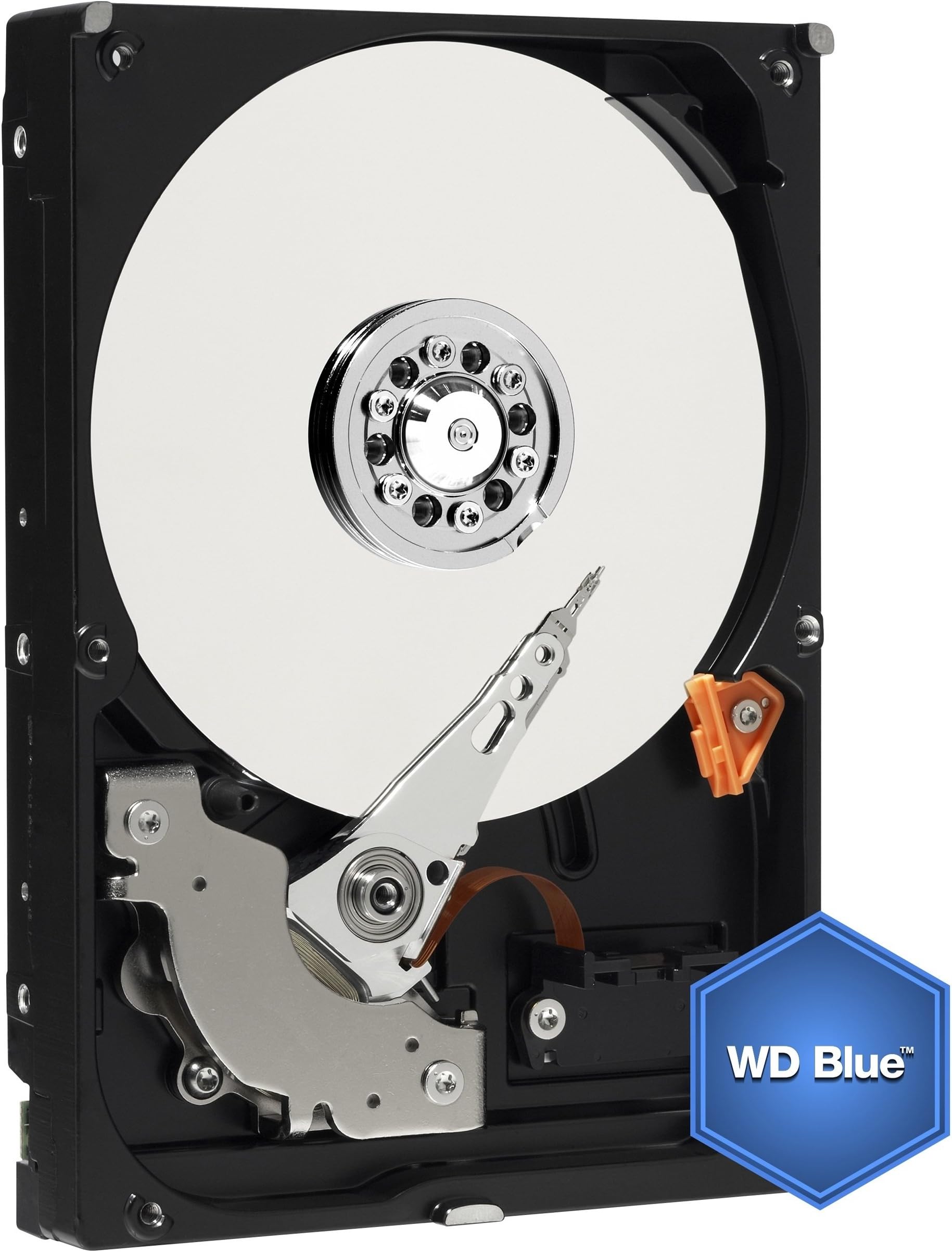 WD Blue 750GB Everyday PC Desktop Hard Drive: 3.5 Inch, SATA 6 Gb/s, 7200 RPM, 64MB Cache - WD7500AZEX
