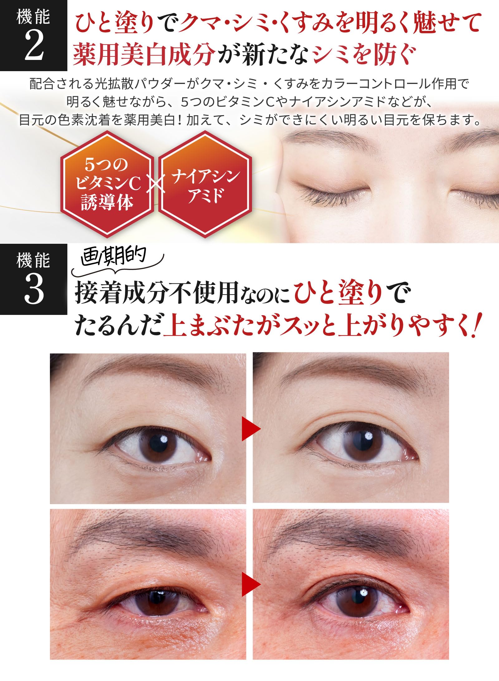 薬用アイローブクリーム レチノール ナイアシンアミド配合 リンクル