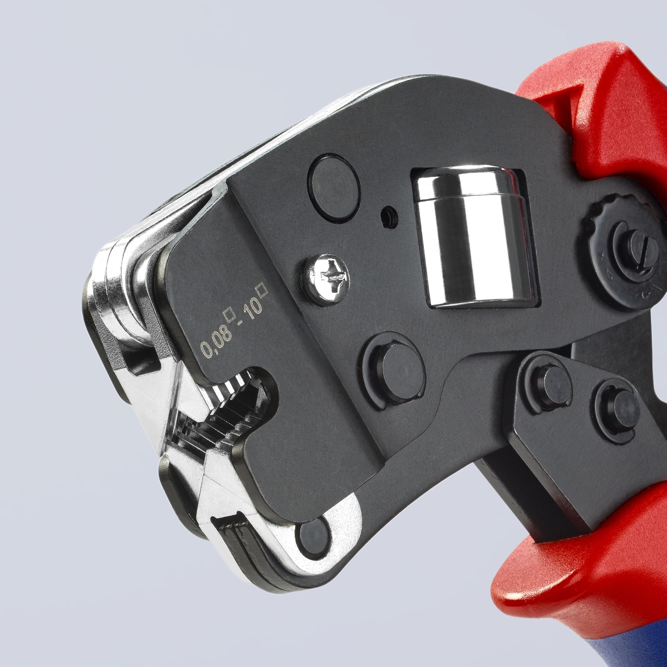 KNIPEX Alicates de crimpado autoajustables para virolas de alambre