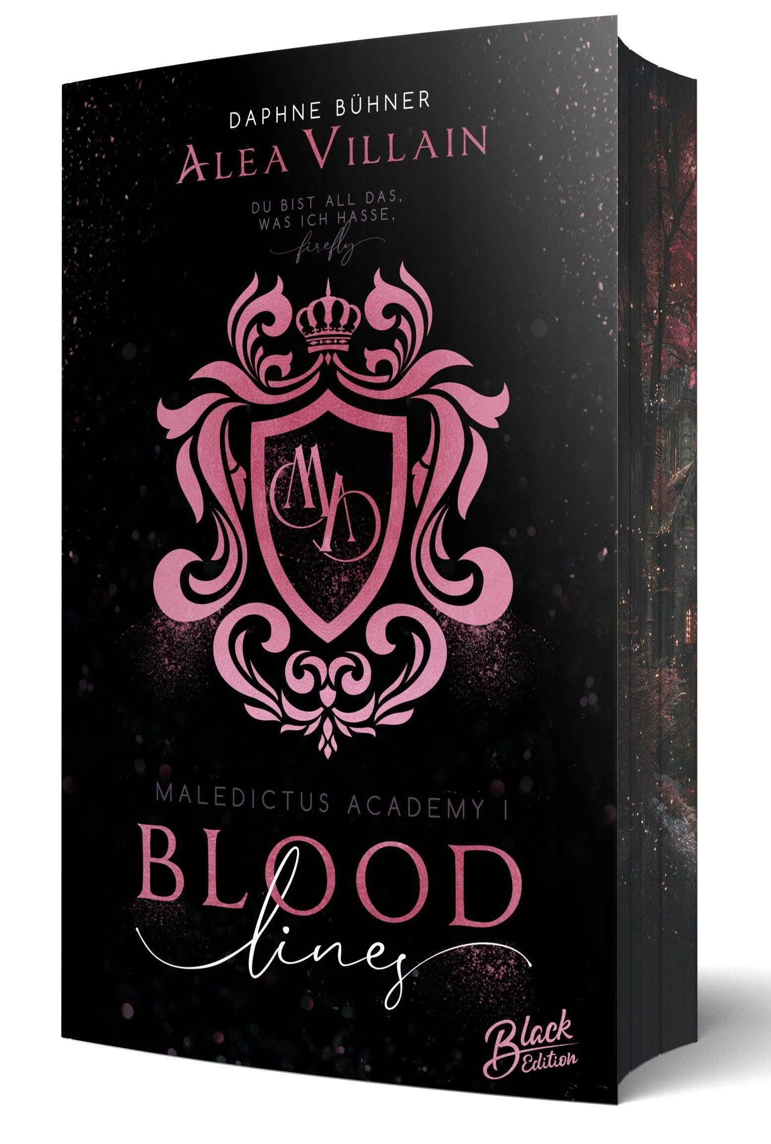 Bloodlines: Maledictus Academy 1 | Mit wunderschönem limitierten Farbschnitt