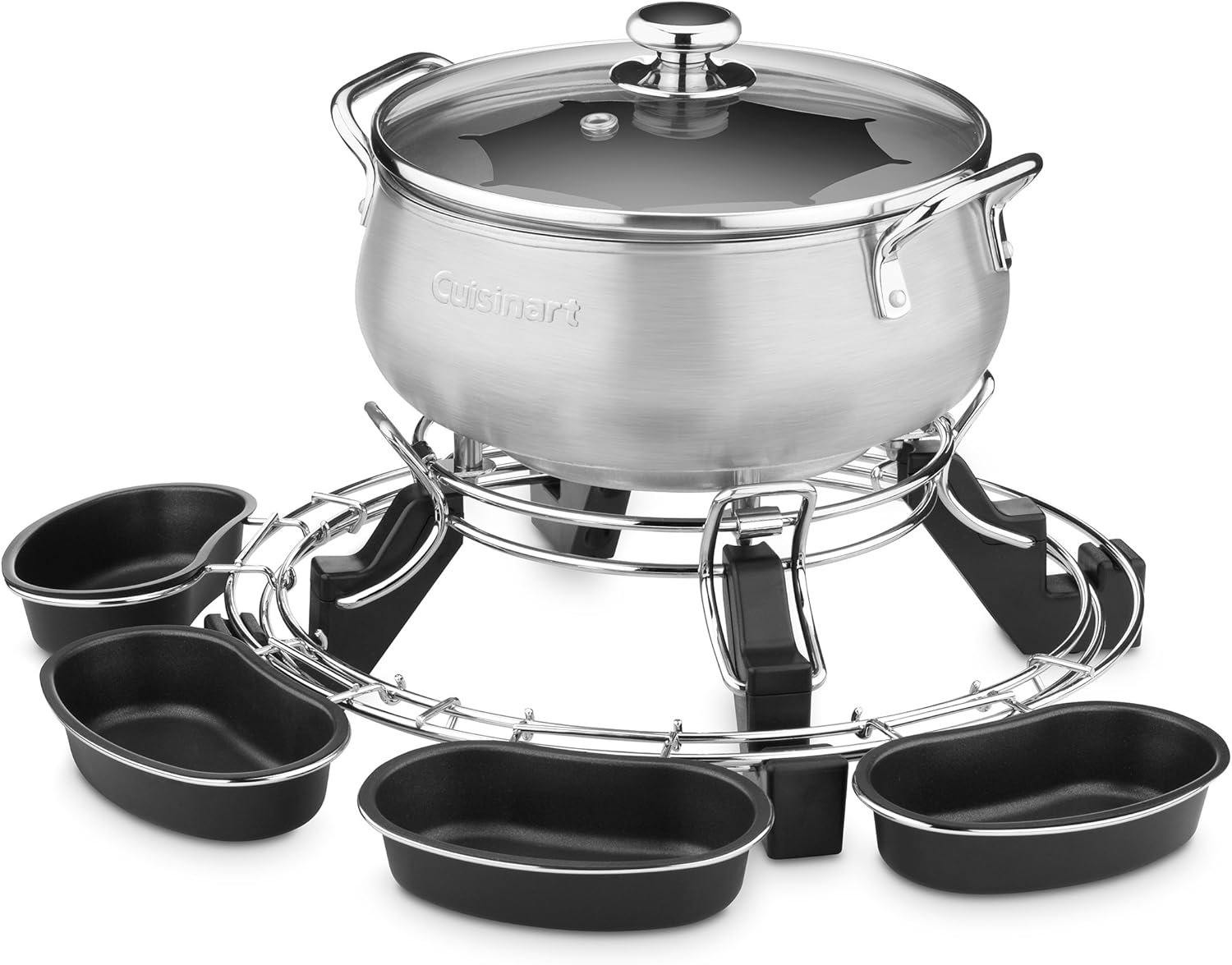 Cuisinart CFO-1000 Lazy Susan Electric Fondue Maker