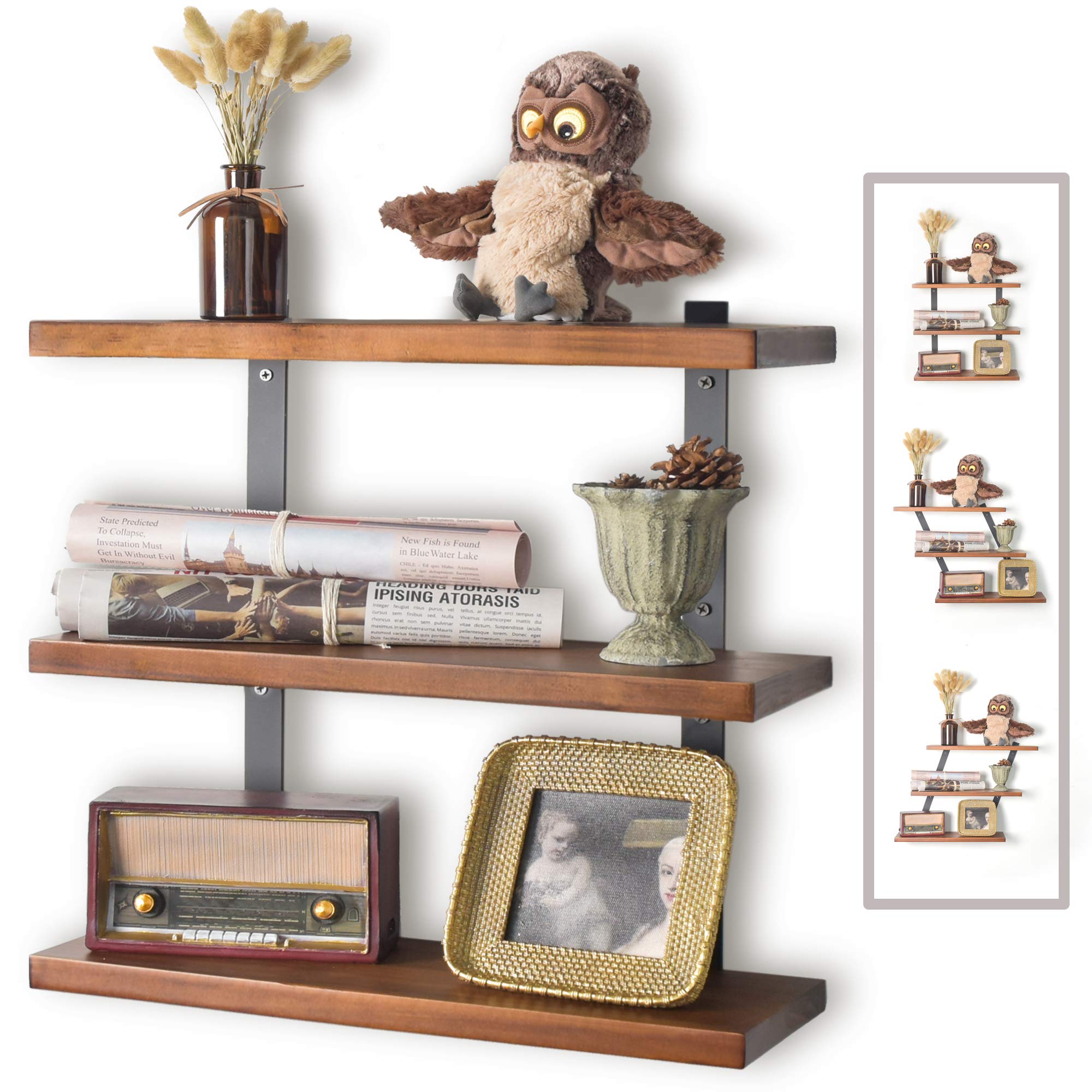 Walnut Floating Shelves Decor For You