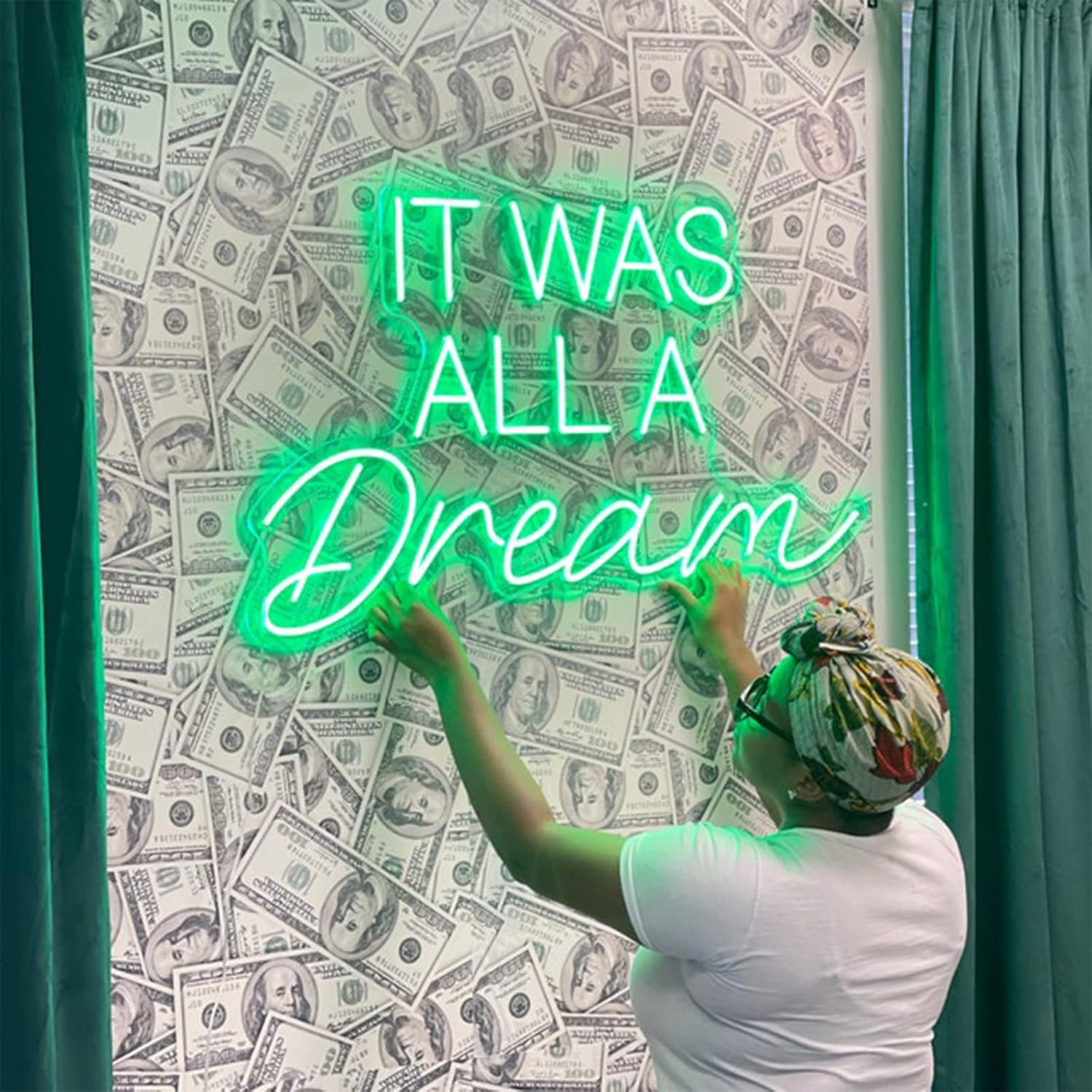 Custom Neon Signs,Personalized Large LED Neon Signs for Home Birthday Bar Wedding Party Neon Light Company Logo or Business Signs, Birthday Gift Bedroom Shop Name Neon Lights (3 Line Text)