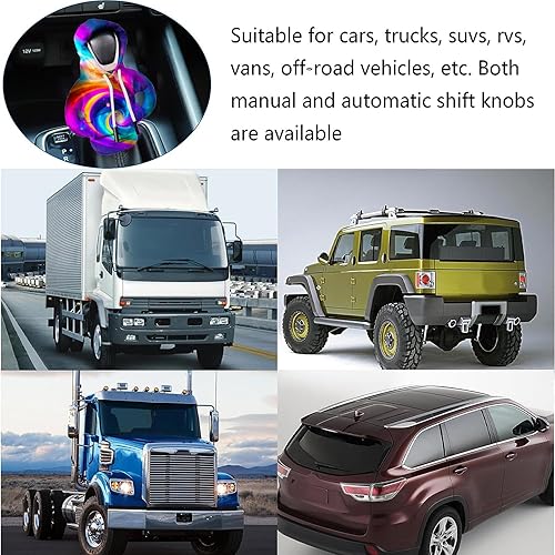 Miniatura 5 de Sudadera con capucha para cambio de marchas, 2 unidades, sudadera con capucha para palanca de cambios de automóvil, accesorios divertidos para