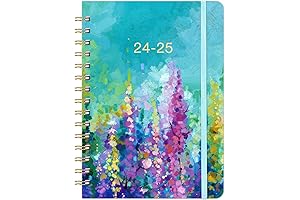 2024-2025 Planner, Academic Calendar, Hardcover Oil Painting