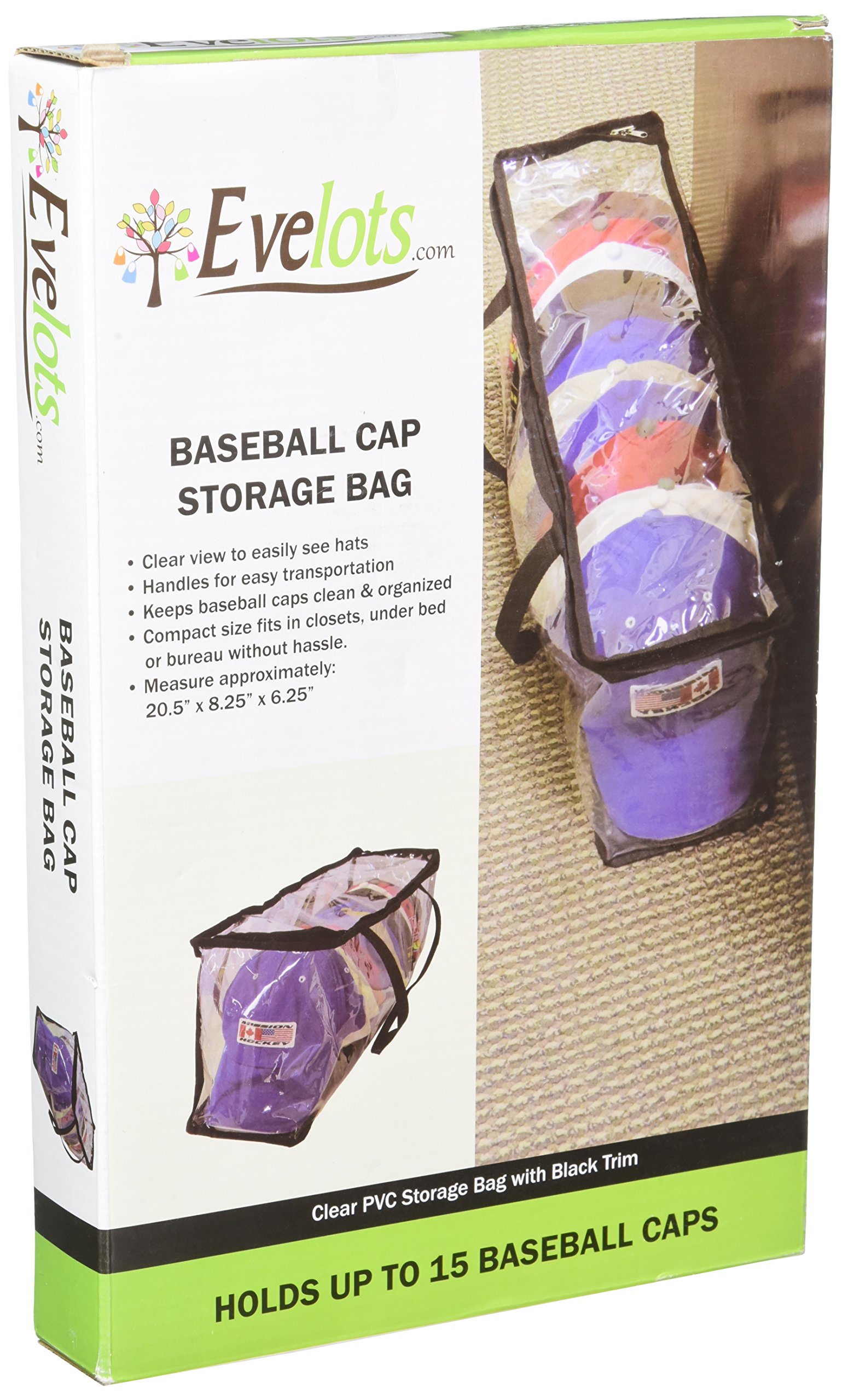 Buy Baseball Cap Hat Storage Bag Zipper 