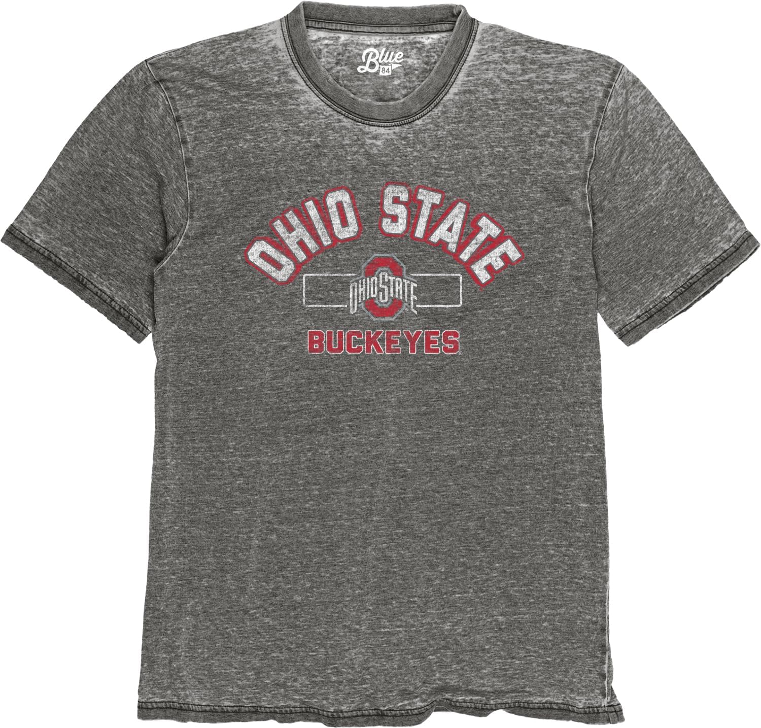 Blue 84 NCAA Unisex-Adult NCAA Officially Licensed T-Shirt Burnout Smoke Signal - Image 3