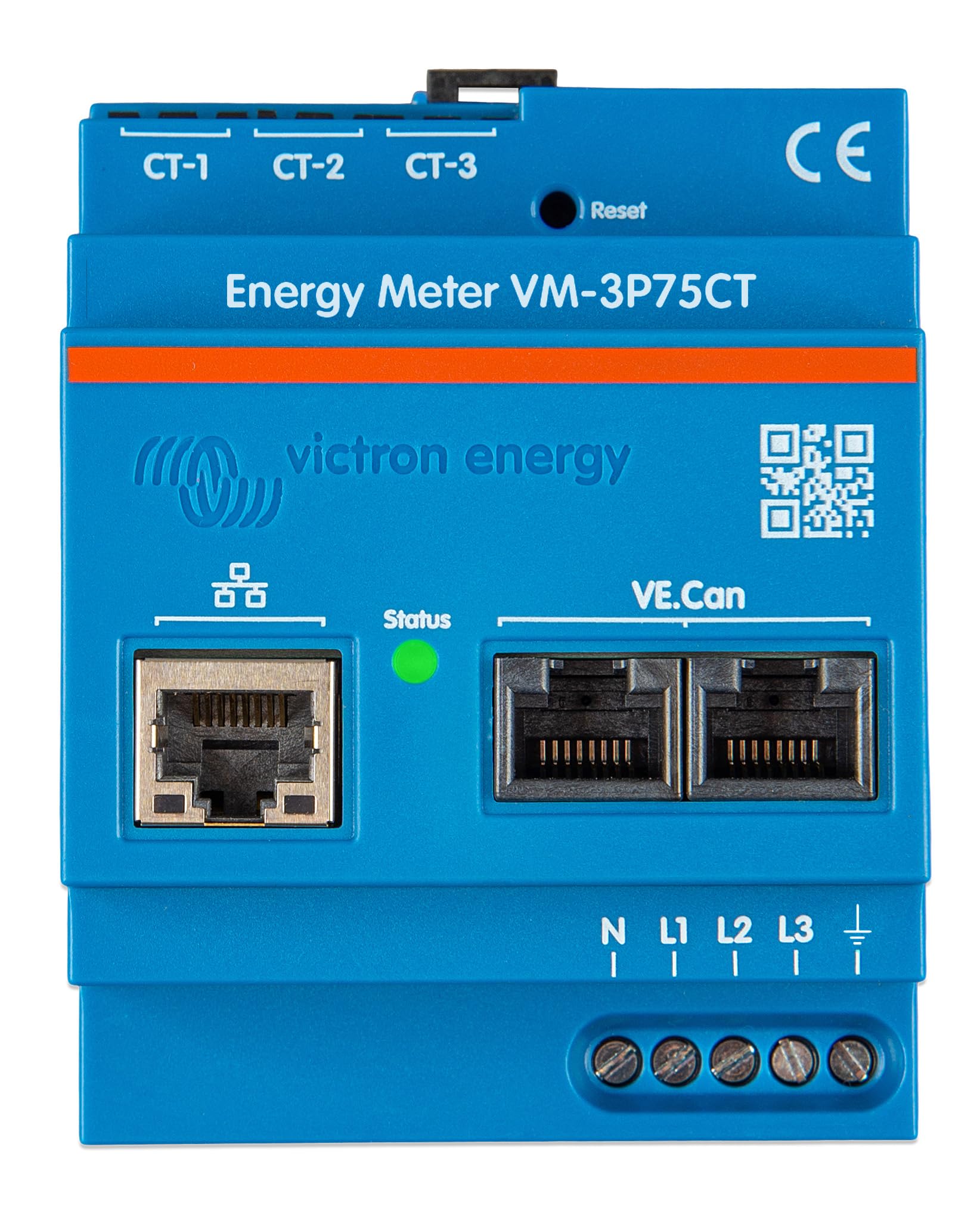 Victron Energy Misuratore trifase di potenza ed energia VM-​3P75CT