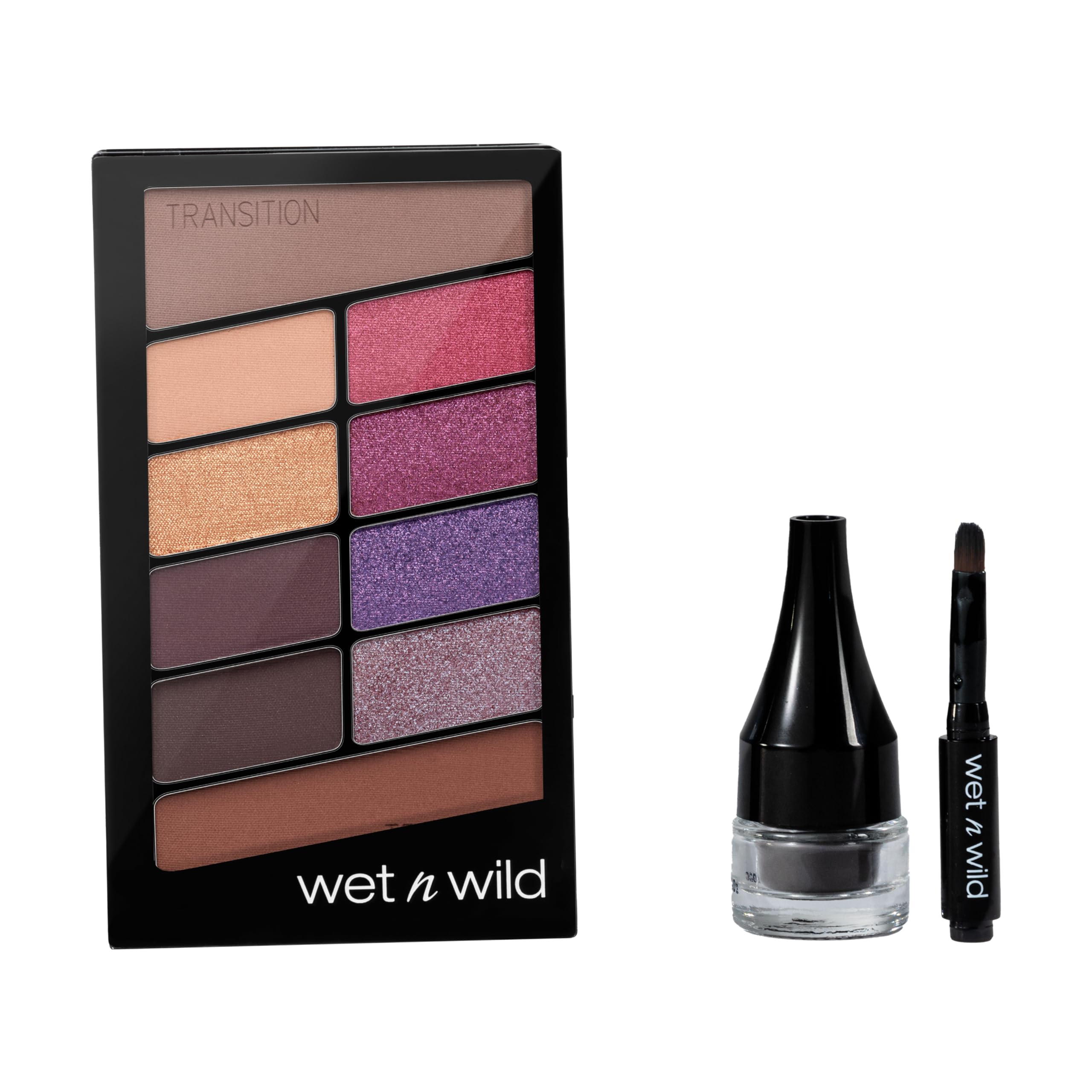 Ultimate Eye Look Set, Make-up Set with Long-Lasting Brow Pomade & Color Icon 10 Pan Shadow Palette, Creamy Pomade and High-Pigmented Eyeshadow for Intense Blendable Looks