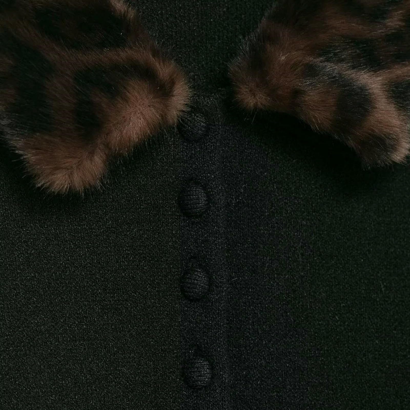 CHENSHI Maglione Donna Cappotto Cardigan Lavorato A Maglia Maniche Lunghe con Colletto Rovesciato Effetto Primavera Autunno Chic Versatile Top Abbigliamento Casual Femminile-1-m