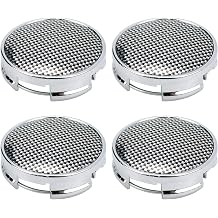 Modengzhe 4PCS Wheel Center Caps, 62mm Wheel Rim Hub Center Covers | ABS Snap-in Vehicle Center Covers Replacement 63mm Lug to Lug, For SUV Sedan Truck Decoration, Lattice Pattern