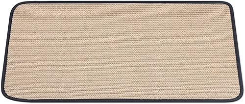 Miniatura 7 de Navaris Sisal - Alfombrilla rascador para gatos, 12.6 x 23.6 pulgadas, para pared, protector de arañazos para gatos de interior, gatos adultos,