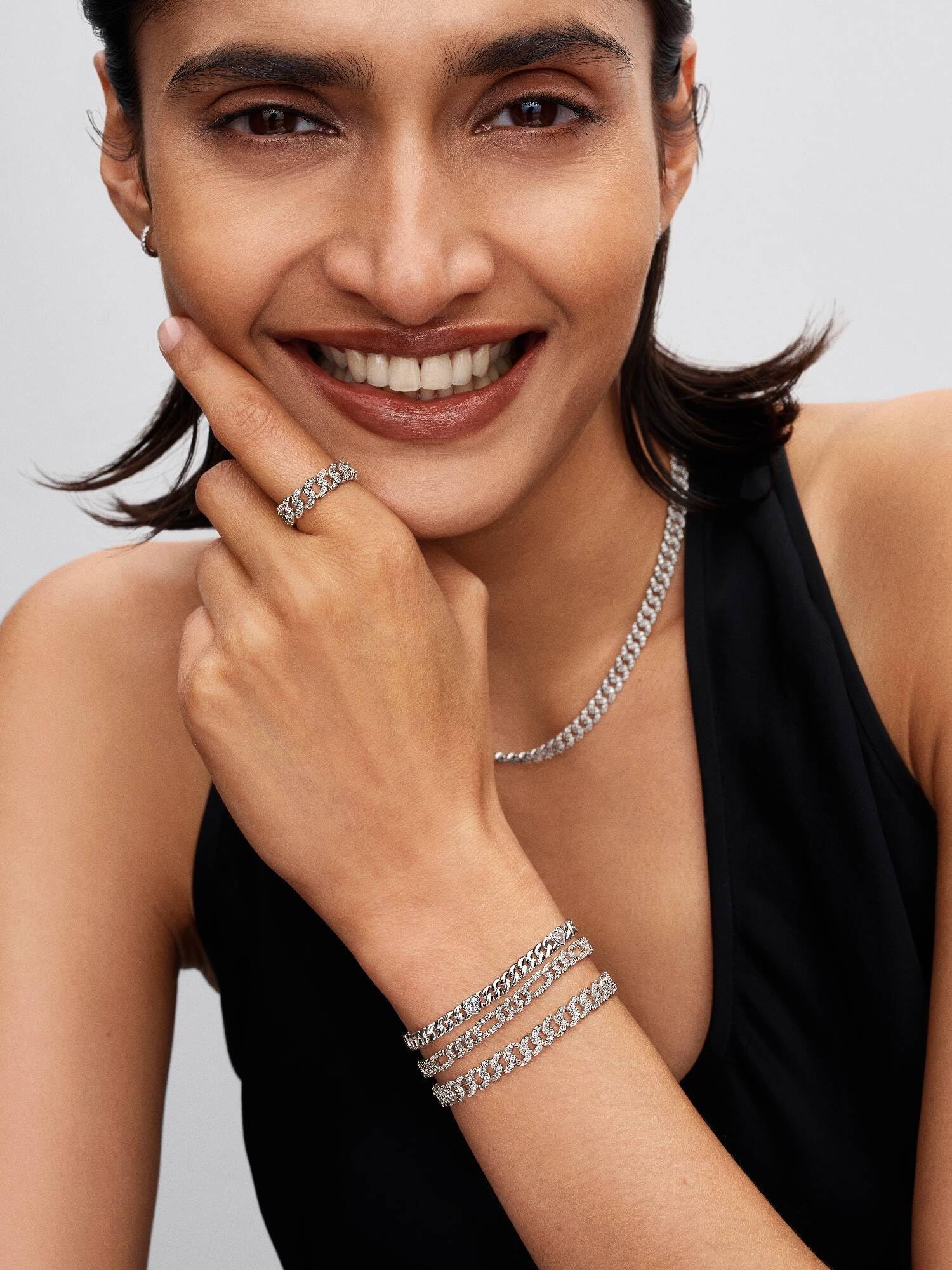 Pandora Damenring Silber Pavé 193557C01