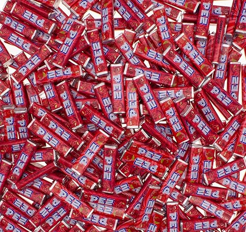 Miniatura 2 de PEZ - Recambios de caramelo  Paquete de dulces con sabor a cereza  XL 1 libra  Dulces prensados individualmente envueltos a granel  Bolsa King Of