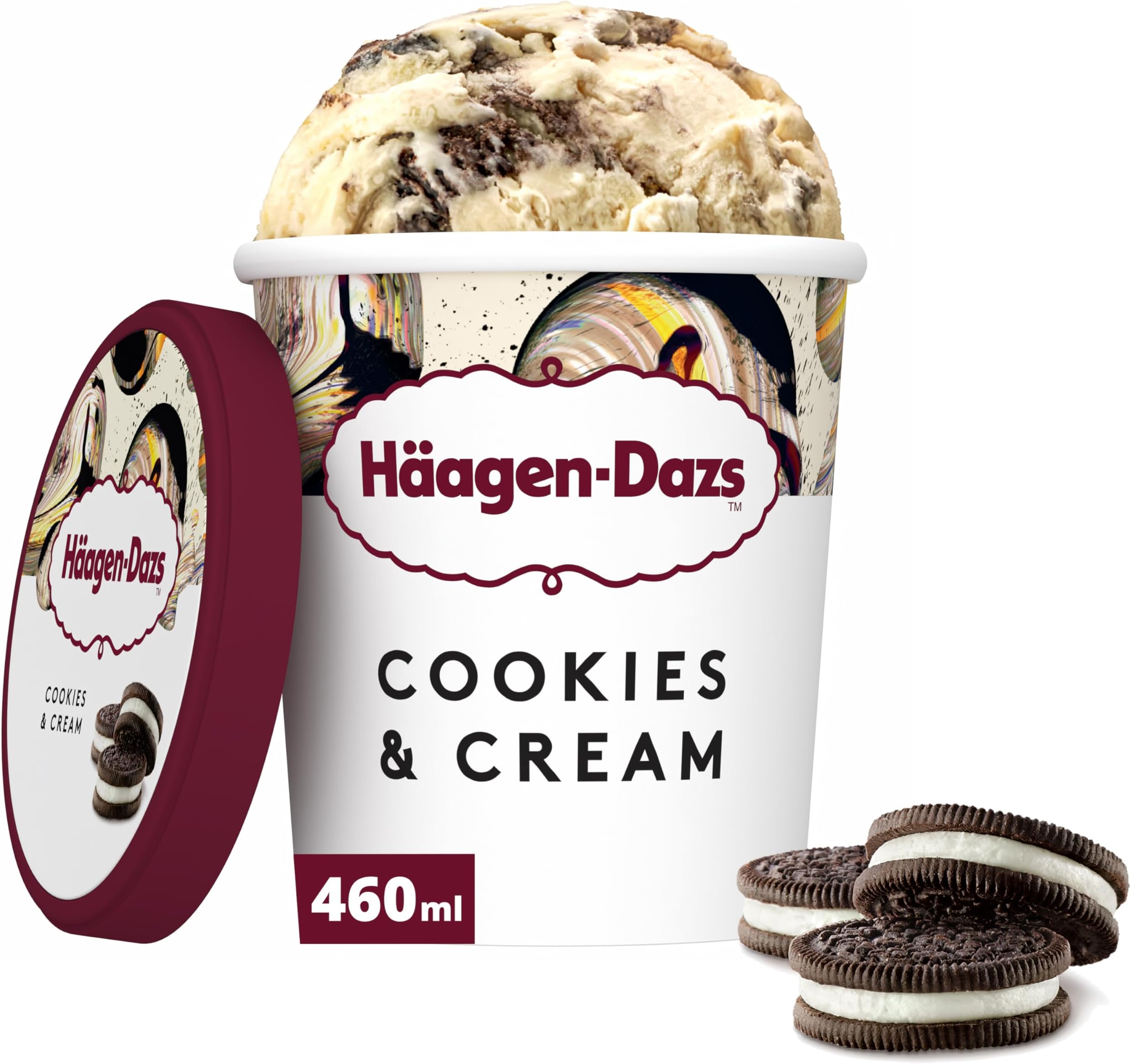 Haagen-Dazs Cookies & Cream Ice Cream 460 ml