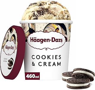 Haagen-Dazs Cookies & Cream Ice Cream 460 ml