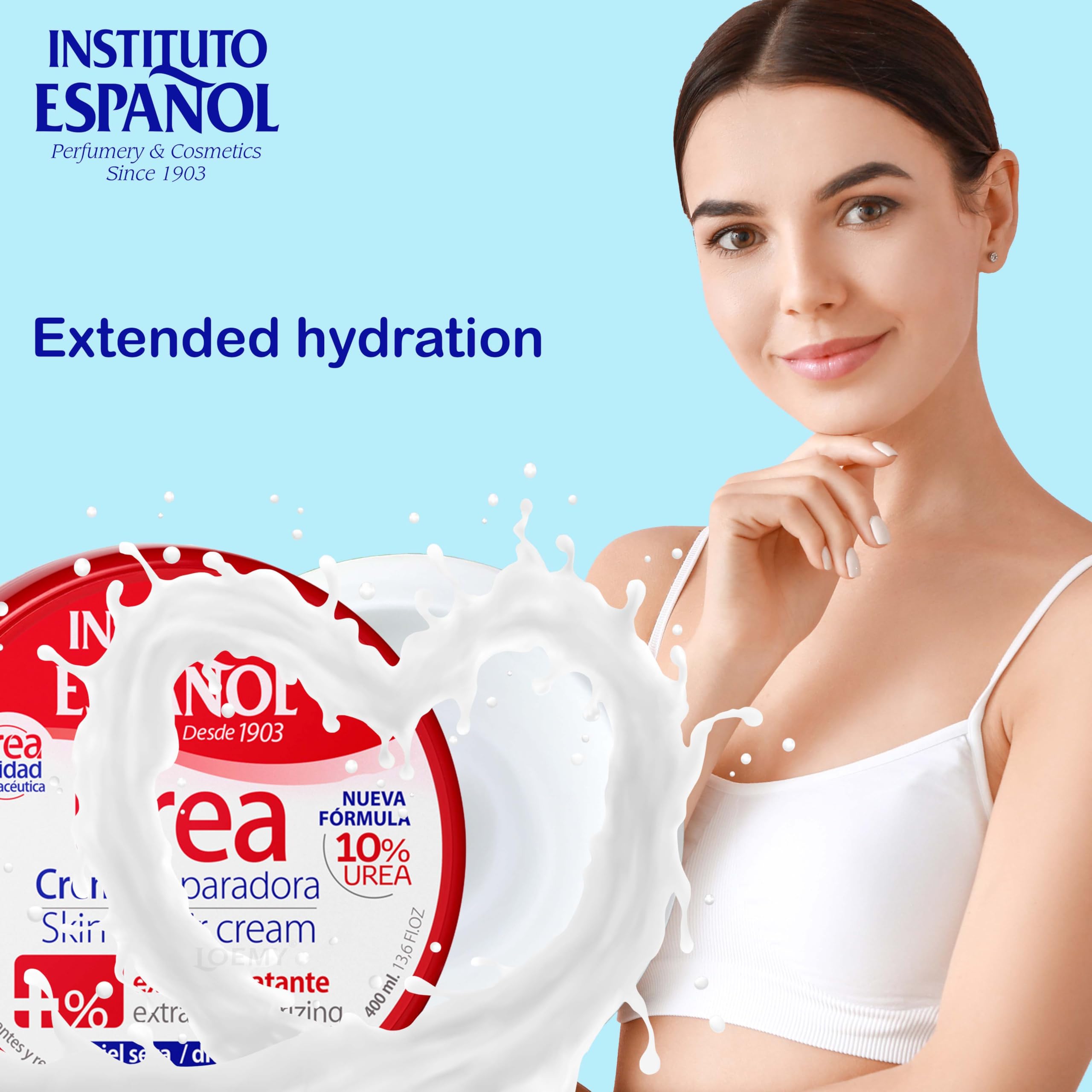 Instituto Español Crema Corpo Idratante per Pelle Secca e Screpolata, Crema Mani, Piedi, Rigenerante per Pelle Ruvidità, Tattamento Quotidiano con Alto Contenuto di Urea, Set Viaggio 430ml
