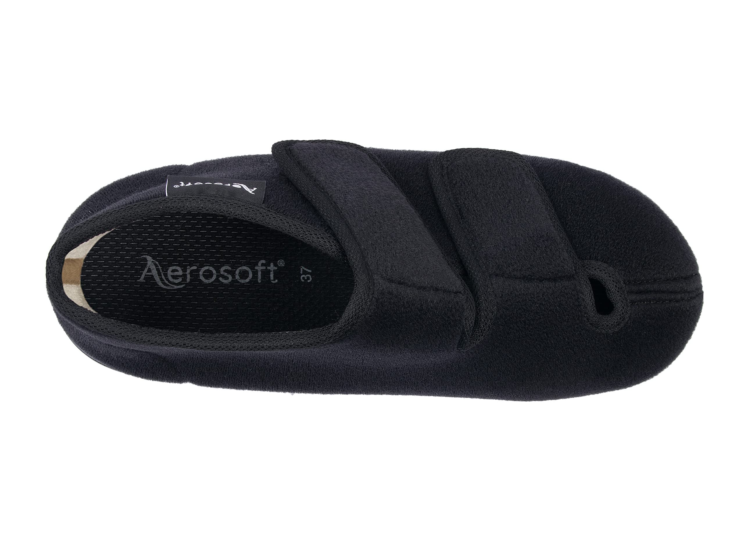 Aerosoft Klett-Stiefel Stretch 13 Damen Herren Hausschuh Weite G-H Wechselfußbett
