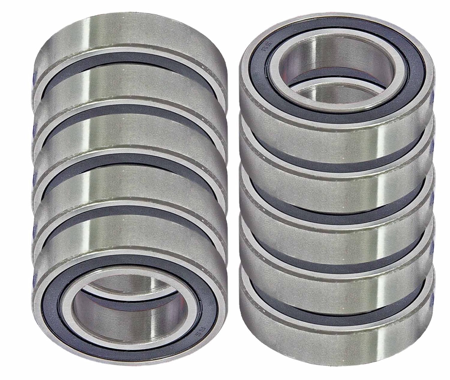 VXBブランド 10個 密封ベアリング R6-2RS 3/8 x 7/8 x 9/32