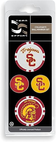 Vista 27 de Team Effort Juego de marcadores de bola universitaria