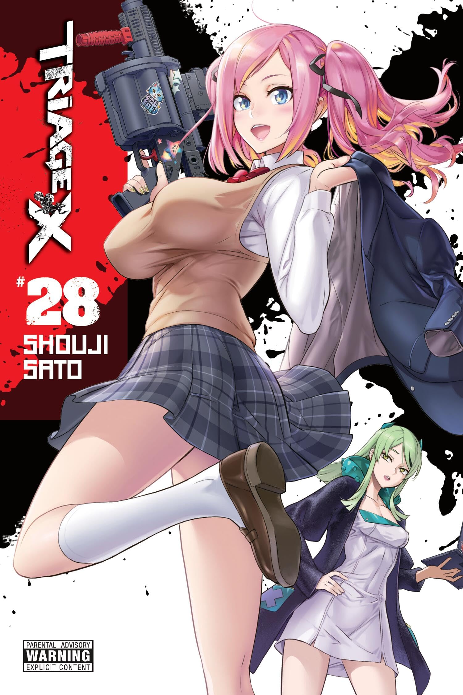 Triage X Vol. 28 by Shouji Sato PAPERBACK 9798855415407