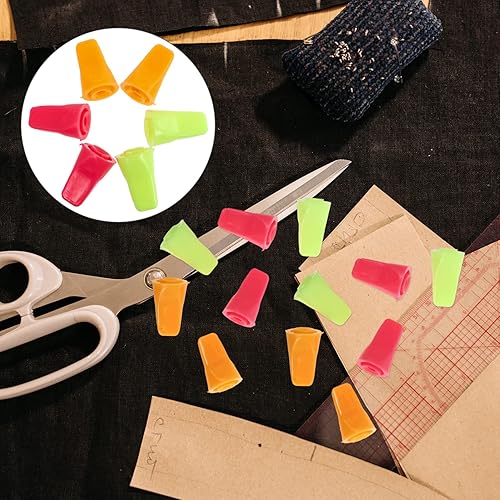 Miniatura 5 de Ciieeo Accesorios de punto, 30 piezas, suministros de punto de aguja, accesorios de punto, protectores de punta, protectores de punto, agujas de