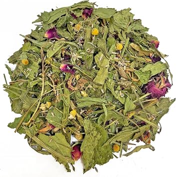 Bunny Bistro Chamomile & Lavender Salad 1kg | 100% Natural Treat for Rabbits, Guinea Pigs & Small Animal, Enrichment for Bunnies, Boredom Busting