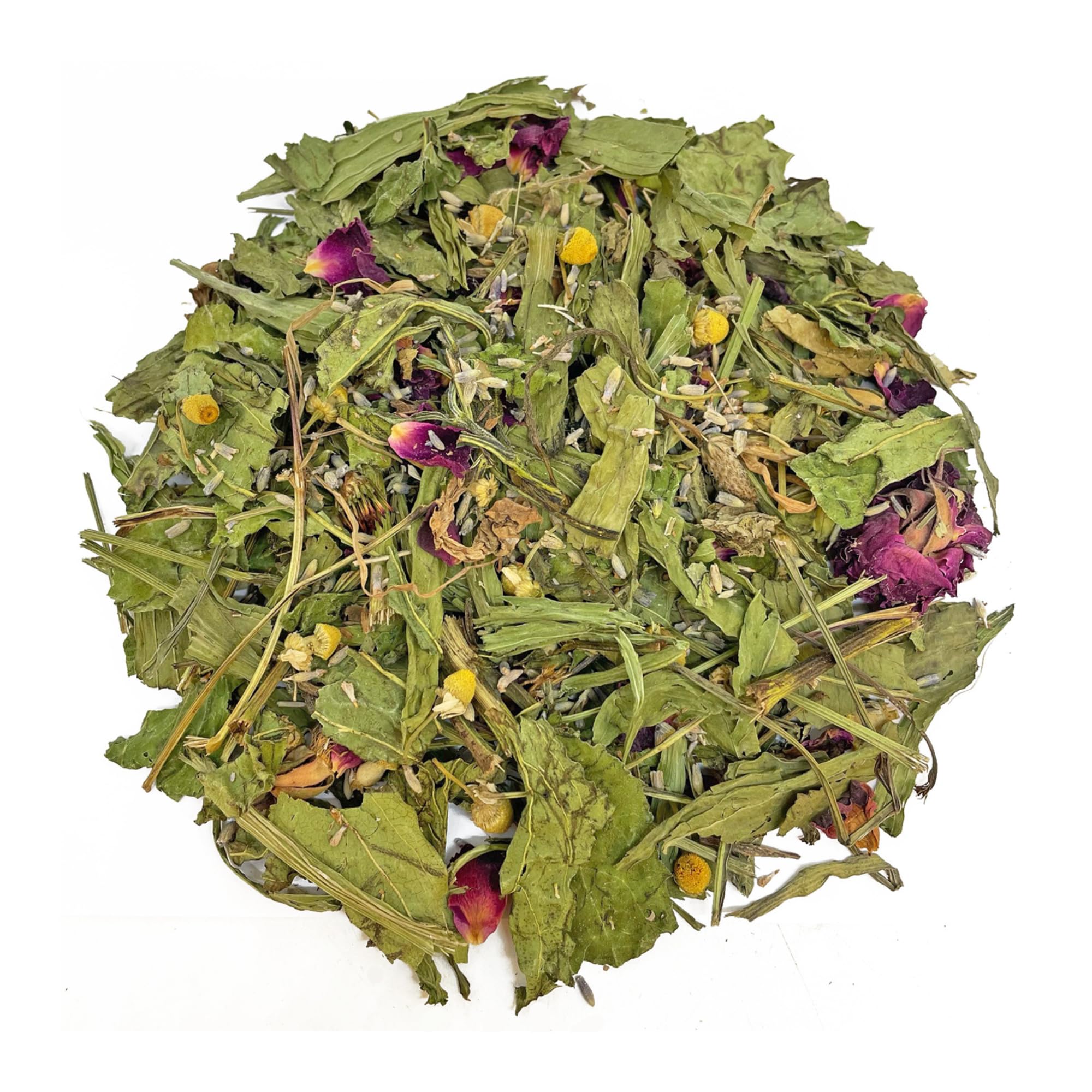 Bunny Bistro Chamomile & Lavender Salad 1kg | 100% Natural Treat for Rabbits, Guinea Pigs & Small Animal, Enrichment for Bunnies, Boredom Busting