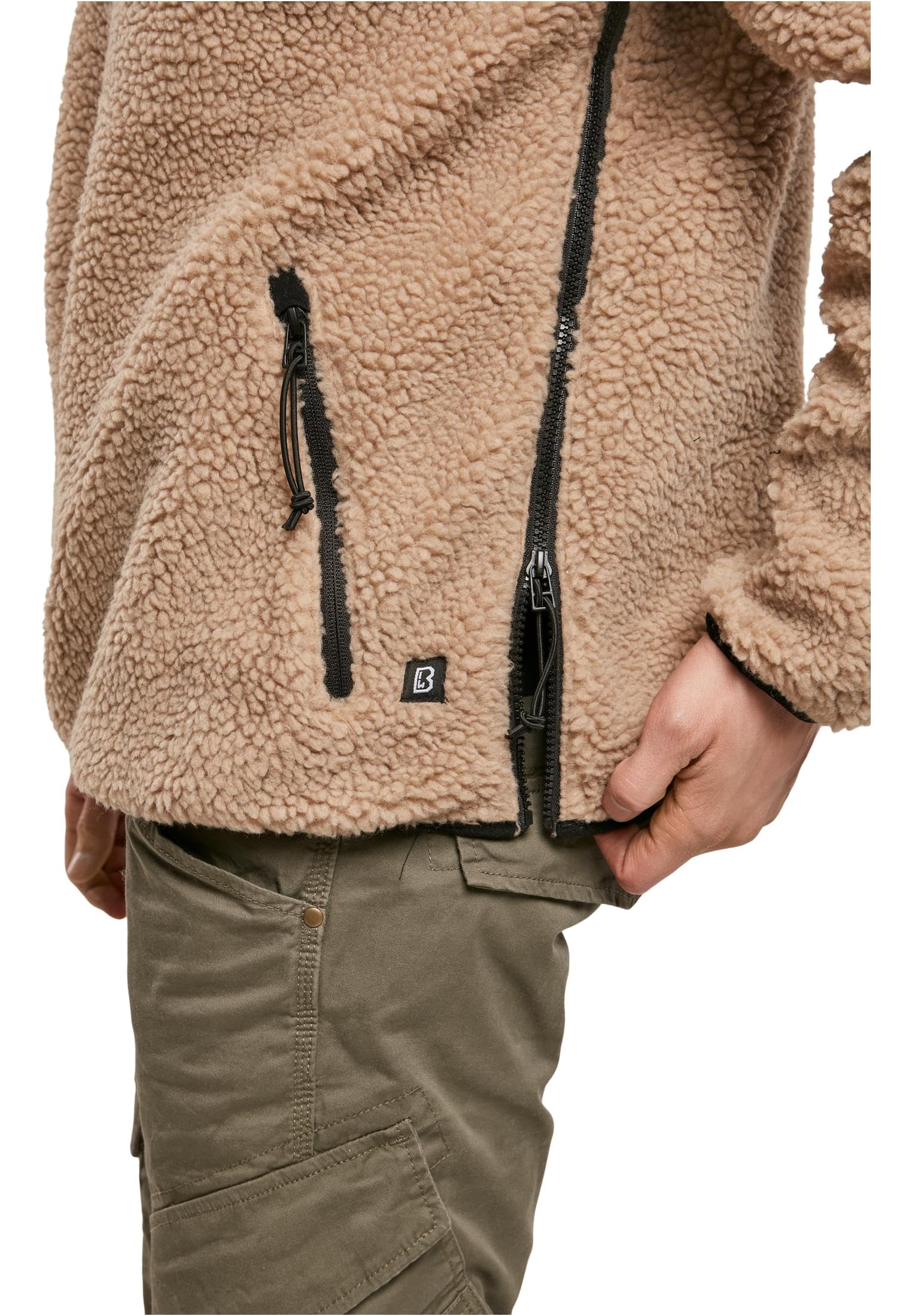Brandit Teddy Windbreaker Uomo Giacca a Vento Nero