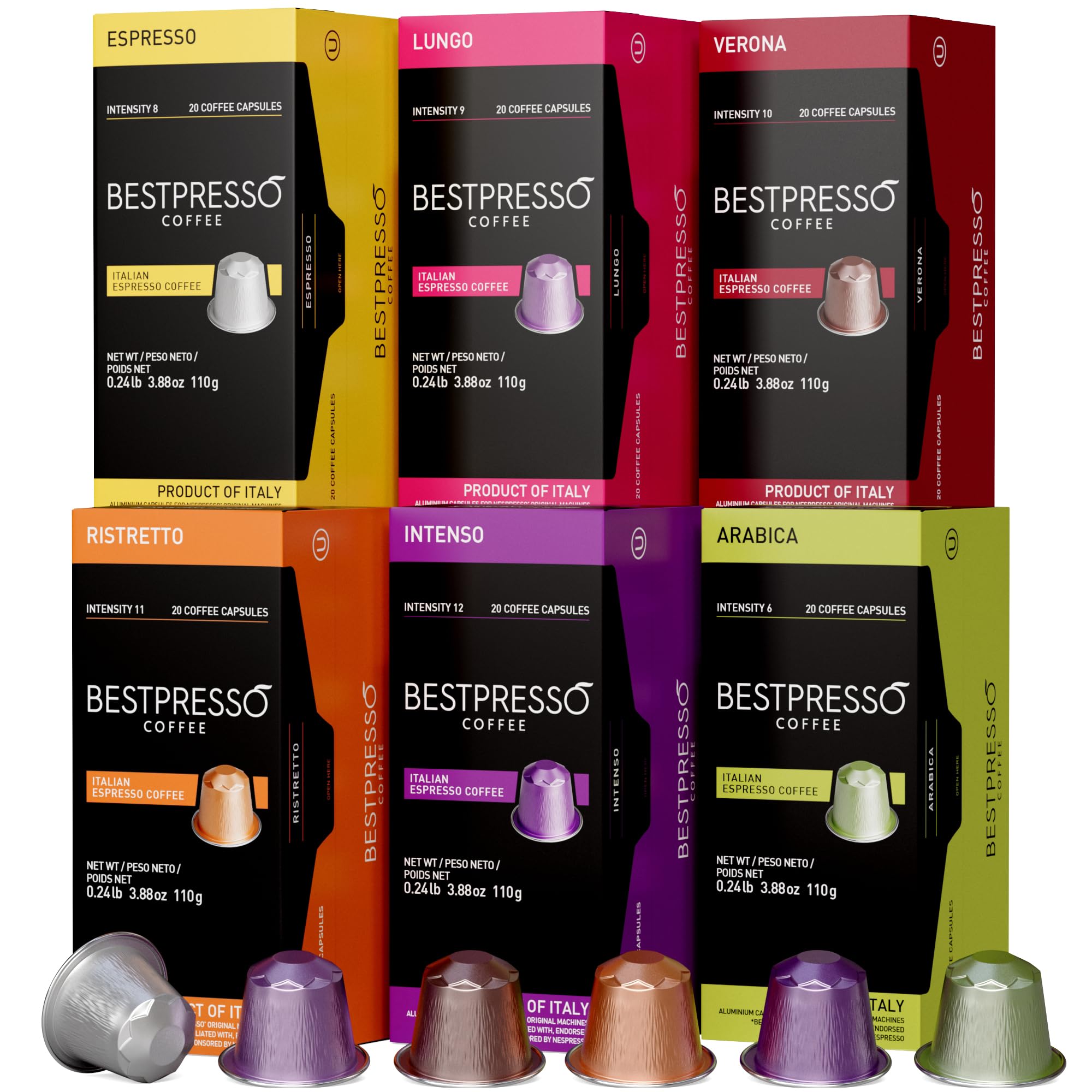 Bestpresso Coffee for Nespresso Original Machine...