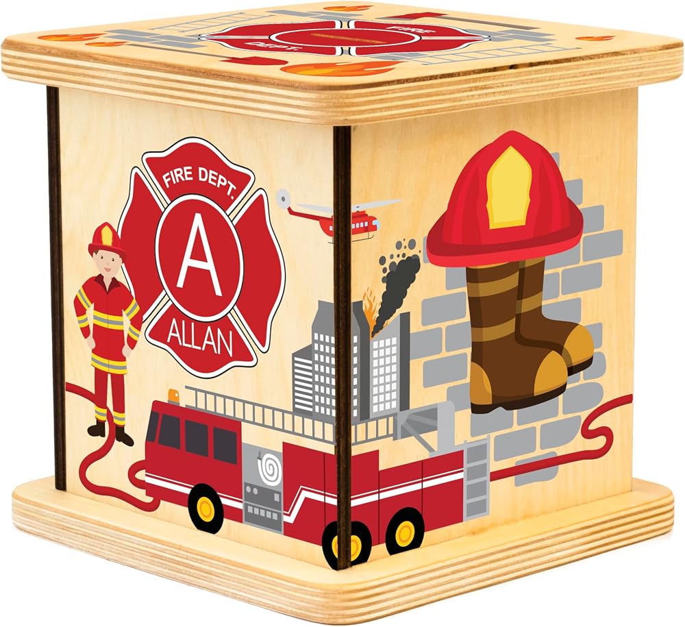 Firetruck Piggy Bank