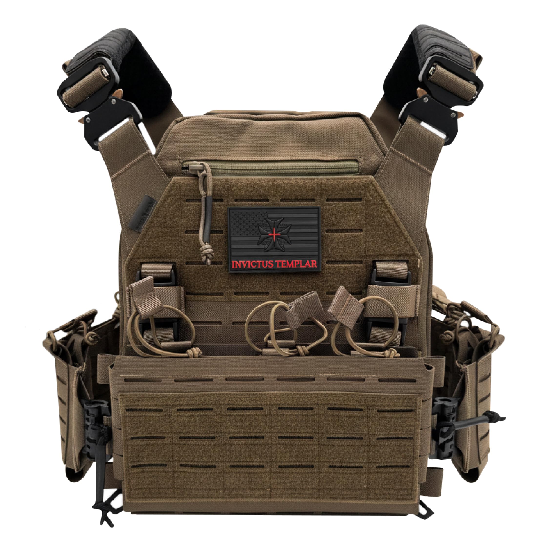 Modular Tactical Vest – 1000D Nylon, Quick Release, MOLLE, Adjustable | Training Airsoft, & Fitness Vest