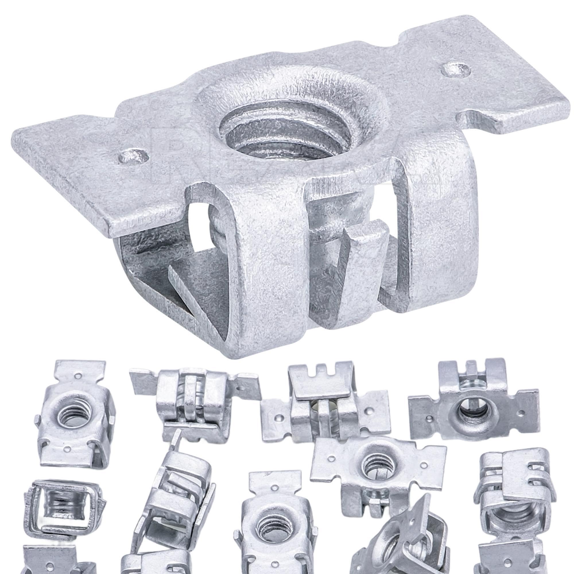 Rexka 30pcs M4.2-1.4mm Bumper Cover Fender Liner U Nut Clips 11609952 for GM Chevy Hummer Buick Cadillac Saturn Cadillac GMC Trucks - Multipurpose