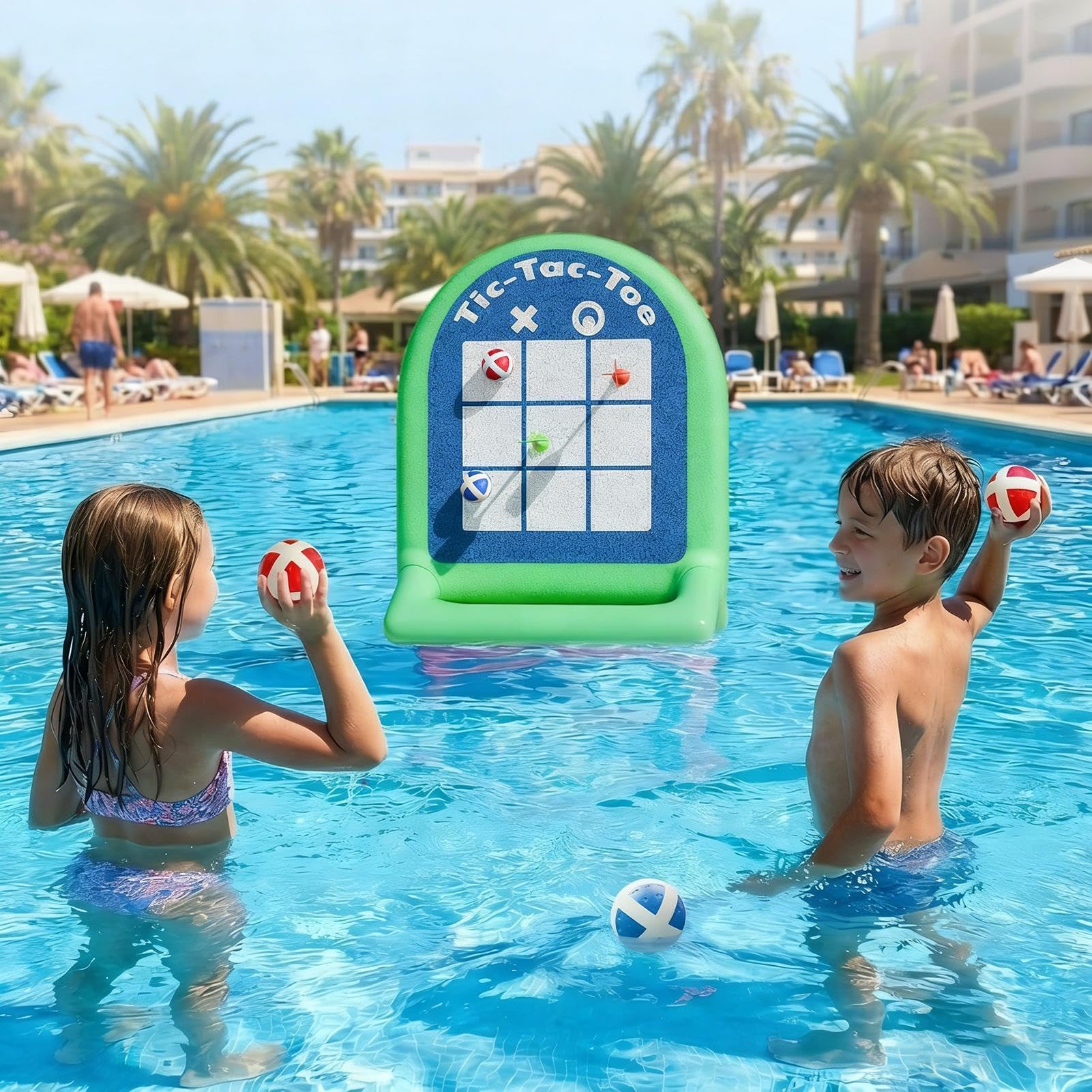 Juego de diana inflable para patio Gigante interactivo flotante en agua