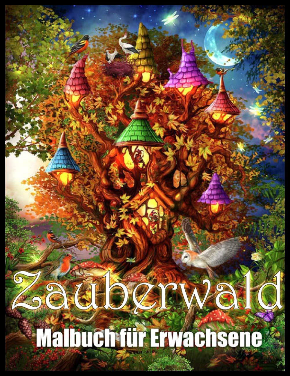 Zauberwald Malbuch