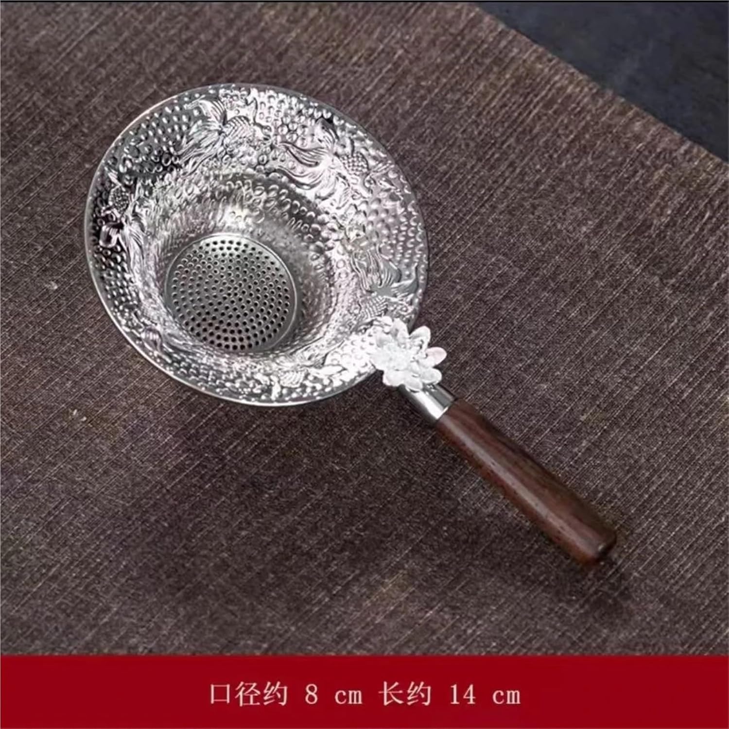 Metal Mesh Tea Strainer Stainless Steel Filter Sieve Teaware Lace Drain Useful Infusers Kitchen Accessories
