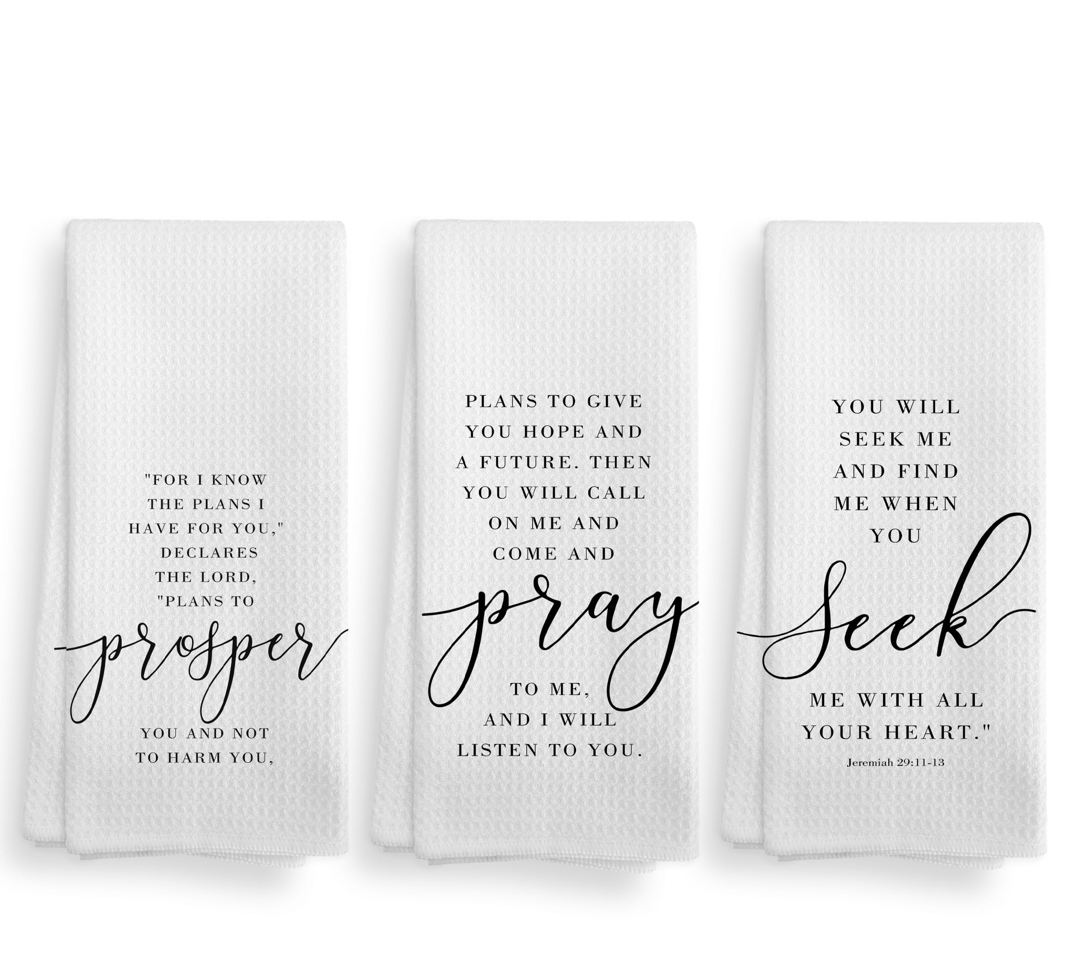 Amazon.com: NOQL Christian Bible Scripture for I Know The Plans I Have ...