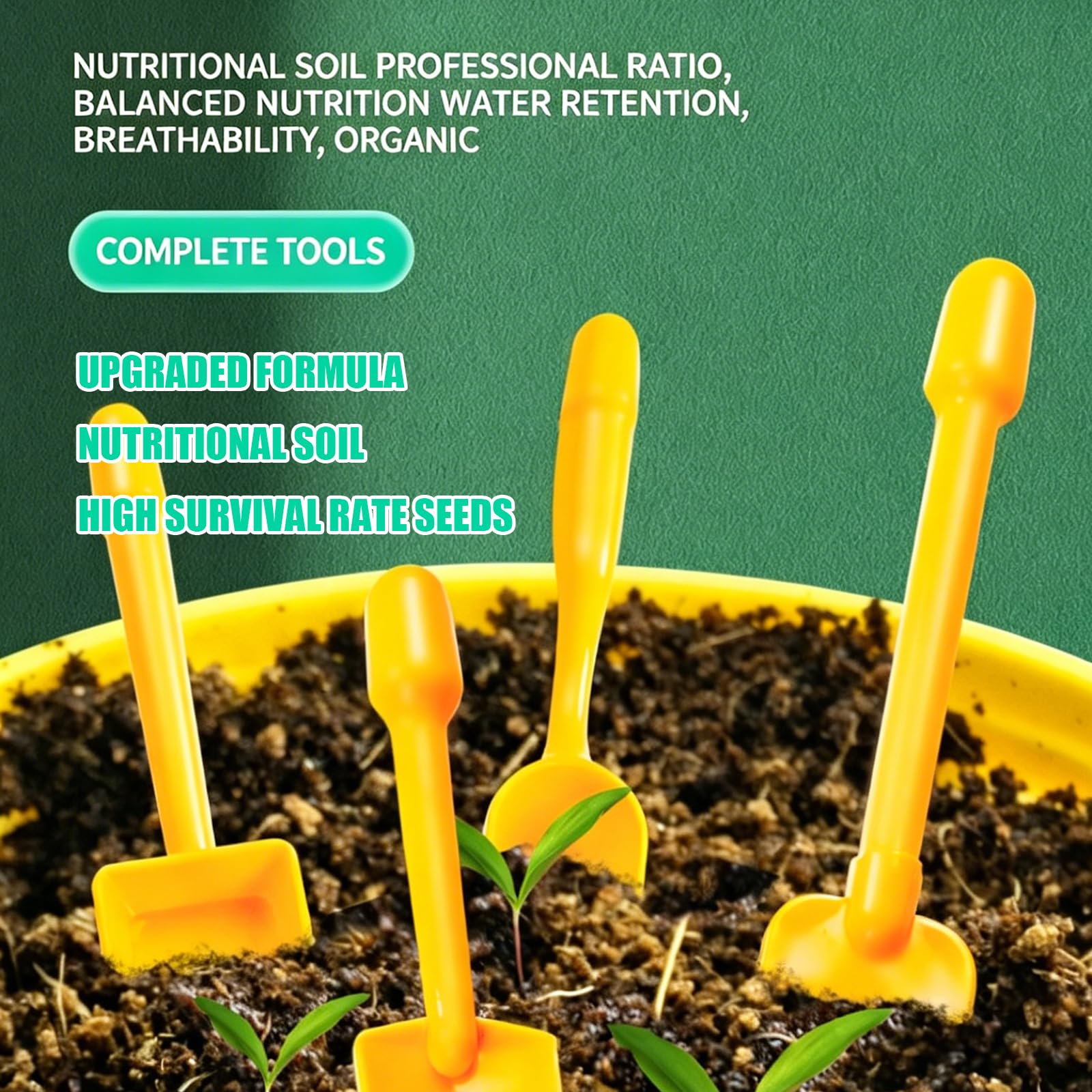 Juego de Ciencia de Cultivo de Plantas con Invernadero Transparente para experimentos educativos y Habilidades motoras, Invernadero Educativo, jardinería Familiar