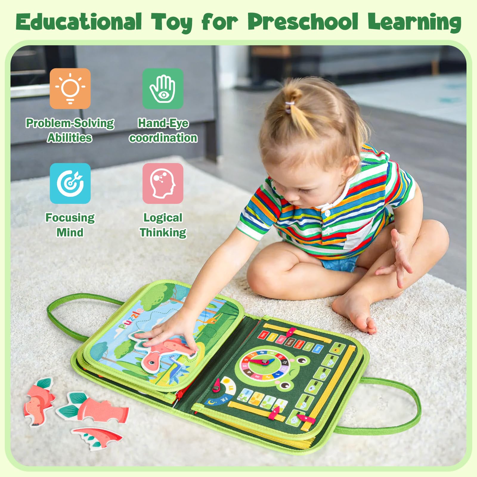 Busy Board Montessori Toys - Image 3