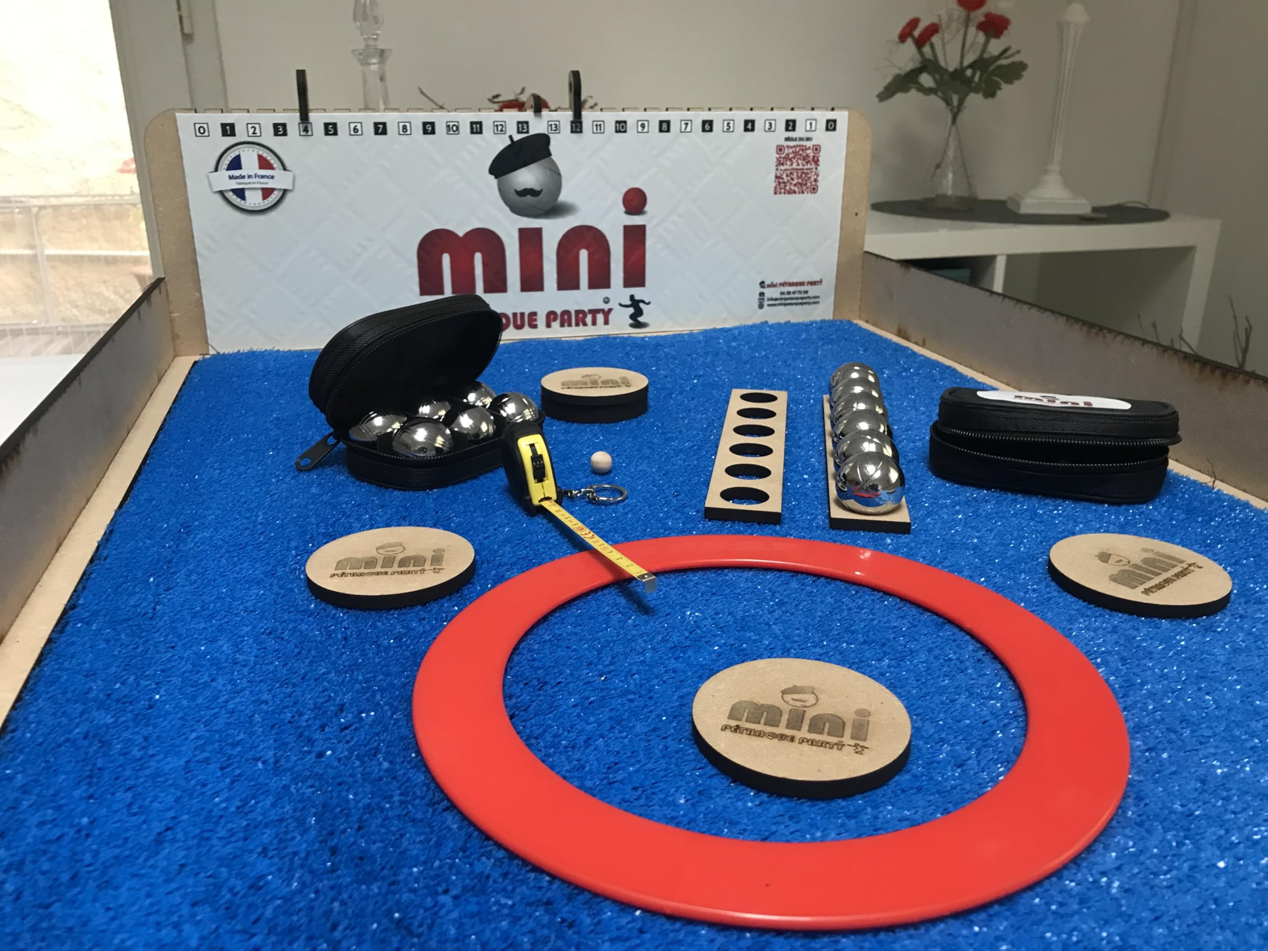 Kit Pliant de Mini Pétanque de Table