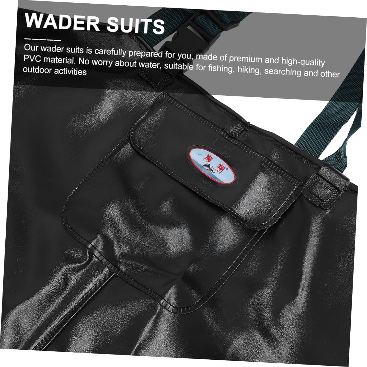 POPETPOP Fishing Waders Suits for Men Women Lightweight Chest Pants with Boots Durable Material for Long Days the Water