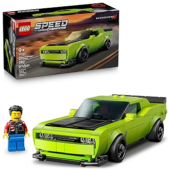 LEGO Speed Champions Dodge Challenger SRT Hellcat 拼装模型儿童玩具