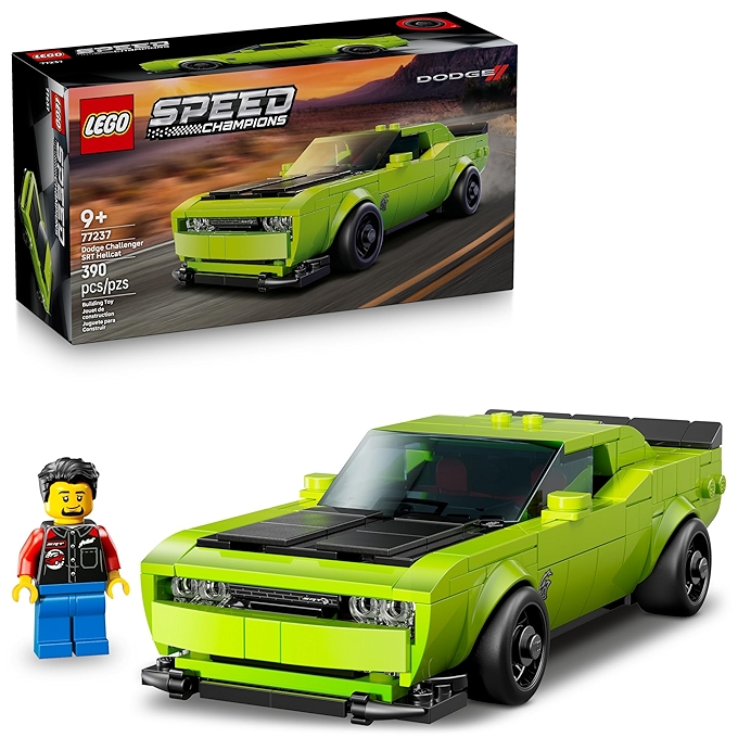 LEGO Speed Champions Dodge Challenger SRT Hellcat 拼装模型儿童玩具