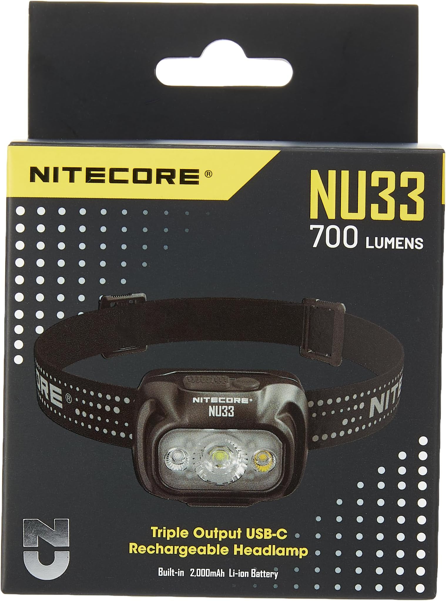 Nitecore Lampe Frontale Nu33 700 Lumen main image 1