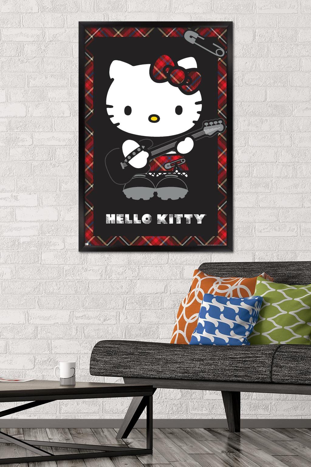 Amazon.com: Trends International Hello Kitty: 22 Punk Red