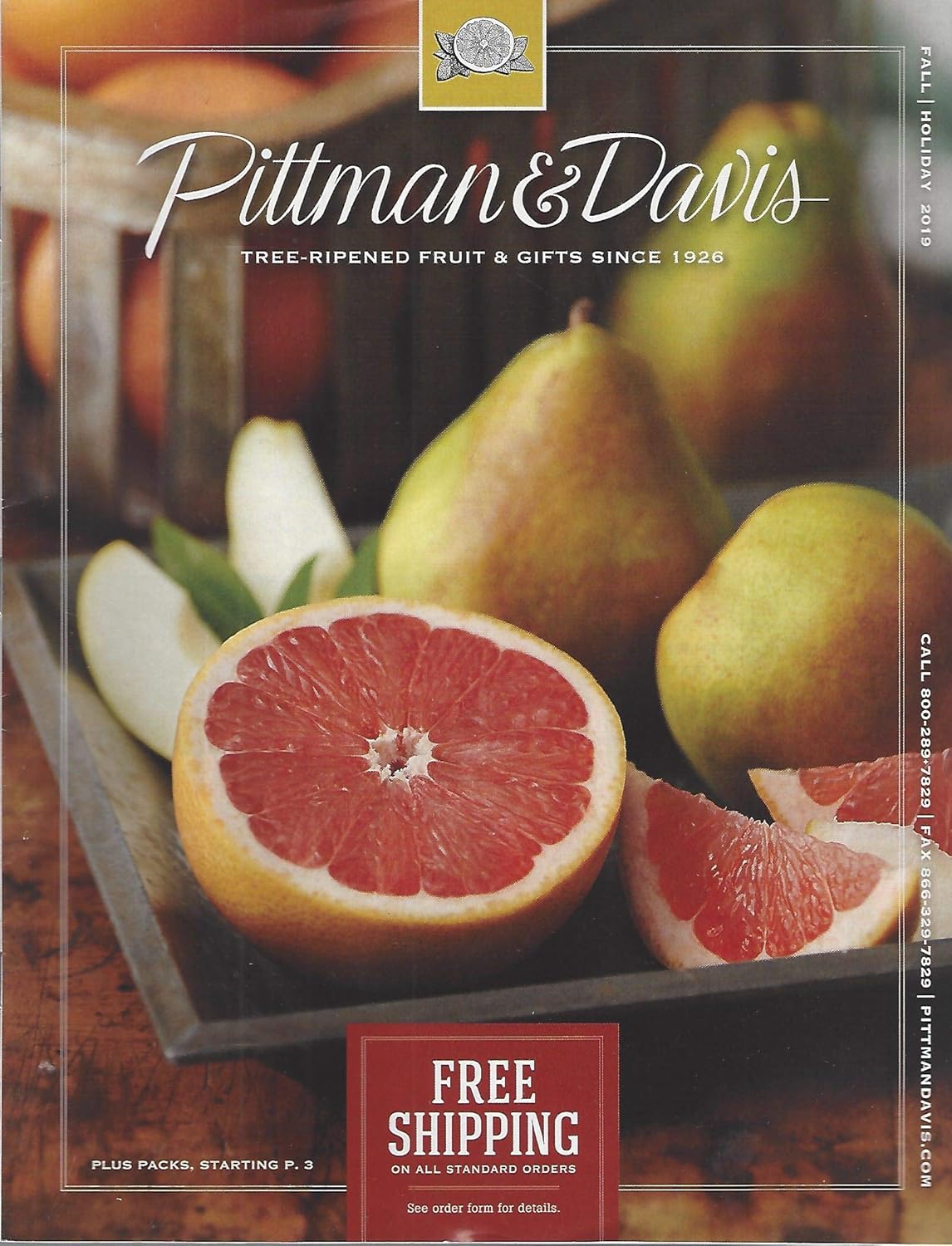 Pittman & Davis Catalog, TreeRipened Fruit & Gifts Since 1926 Various