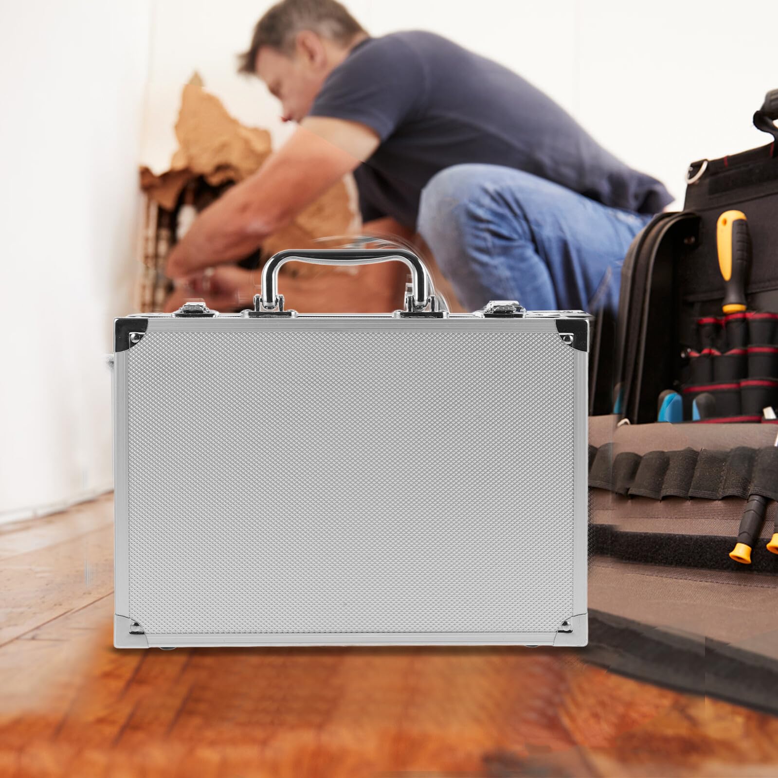 Aluminiumlegierung Tragbarer Werkzeugkasten für Auto und Heim