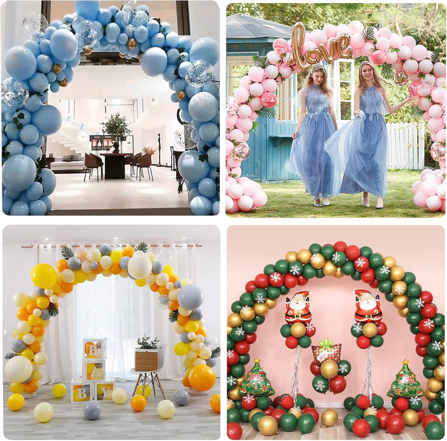 Reusable Balloon Arch Stand Kit with Base - Image 3